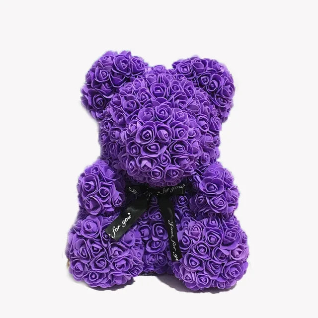 Teddy Rose Bear Valentines Day Gift