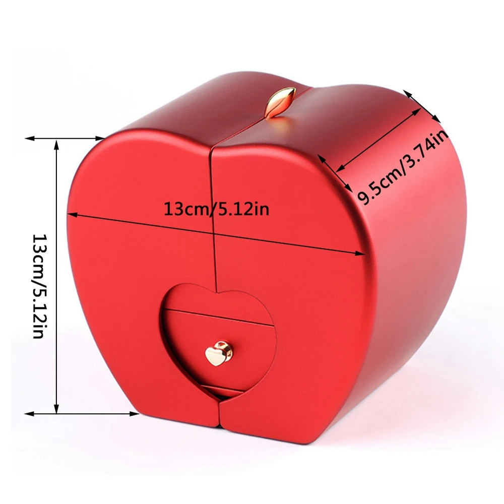 Eternal Flower Folding Box And Necklace Set