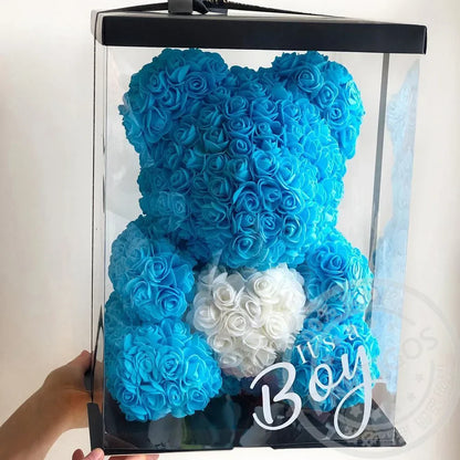 Teddy Rose Bear Valentines Day Gift