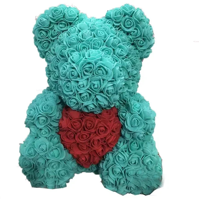 Teddy Rose Bear Valentines Day Gift