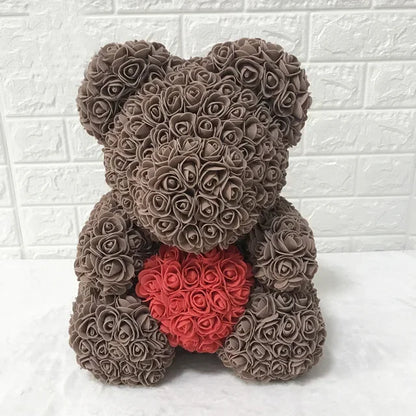 Teddy Rose Bear Valentines Day Gift