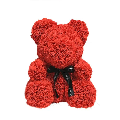 Teddy Rose Bear Valentines Day Gift
