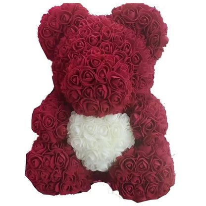 Teddy Rose Bear Valentines Day Gift