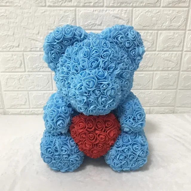 Teddy Rose Bear Valentines Day Gift