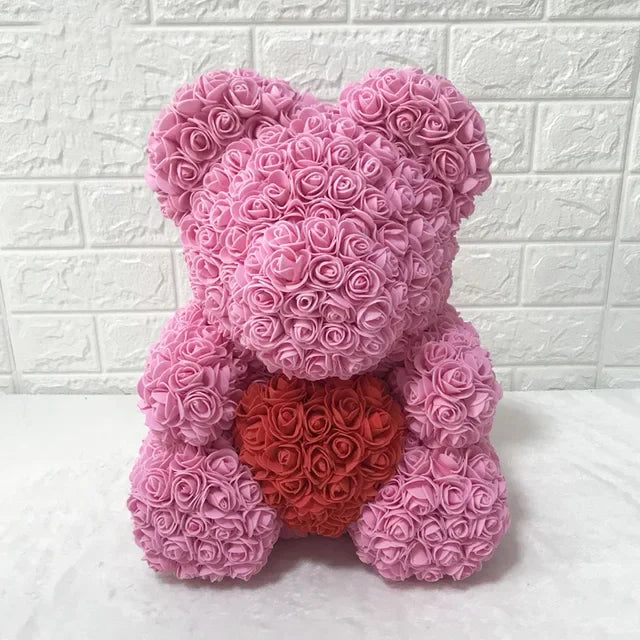 Teddy Rose Bear Valentines Day Gift