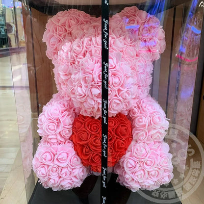 Teddy Rose Bear Valentines Day Gift