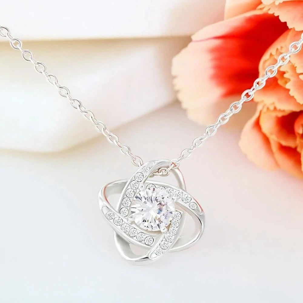Eternal Flower Folding Box And Necklace Set